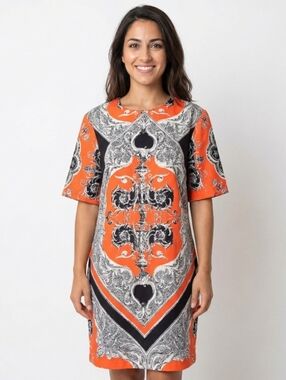 💥NWT💥 ASOS ORANGE SHIFT DRESS SZ 14